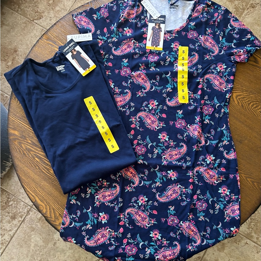 Supima Cotton Sleep Dress (Set includes 2). NEW